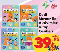 KEDİ MIRMIR İLE AKTİVİTELER KİTAP ÇEŞİTLERİ